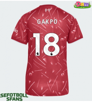 Liverpool Cody Gakpo #18 Hemmatröja Kvinnor 2026-27 Kortärmad
